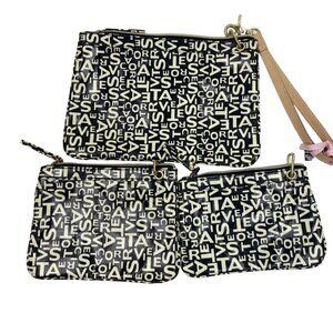 VICTORIA'S SECRET SUPER MODEL‎ ESSENTIALS SET OF THREE COSMETIC BAG NWT
